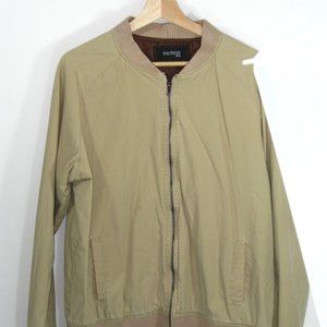 Faction Bomber style Jacket - Tan - Size XL - Gently worn